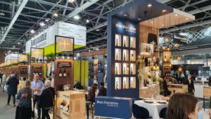 beursstand Wine PAris met Beaujonomie