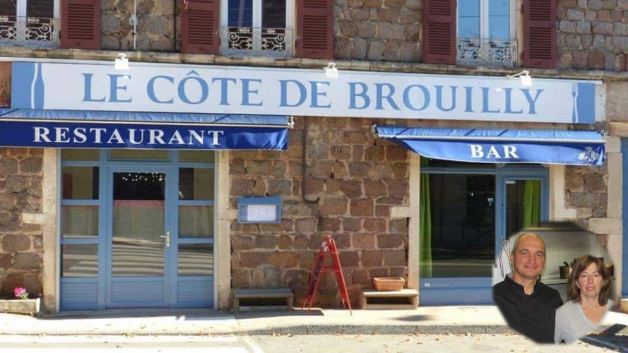  Le Côte de Brouilly in Odenas. Ik dronk mijn eerste Communard