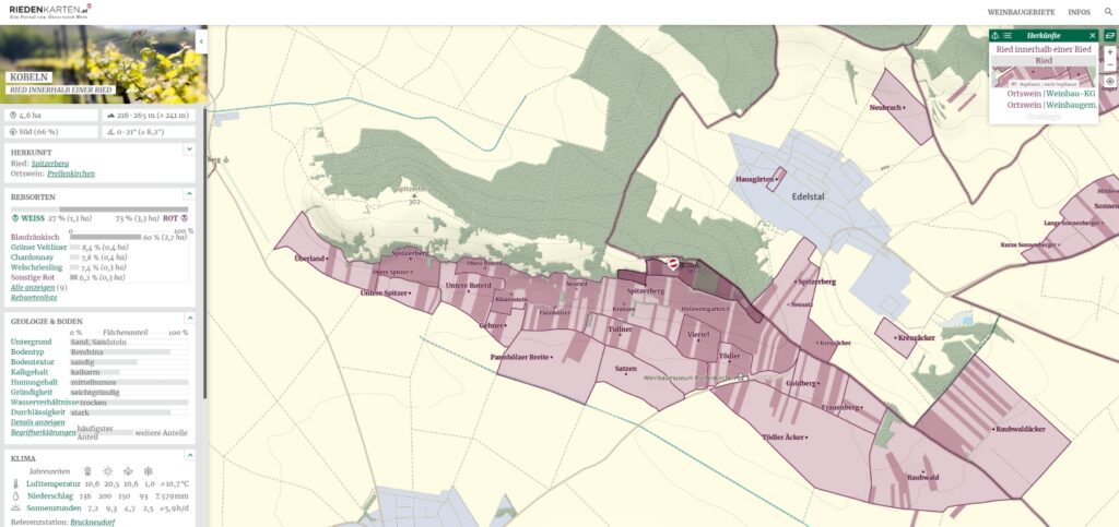 Ried Spitzenberg - Koblen, Prellenkirchen, Carnuntum