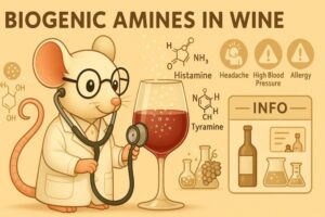 Histamine en tyramine in wijn: een verborgen gezondheidsrisico?