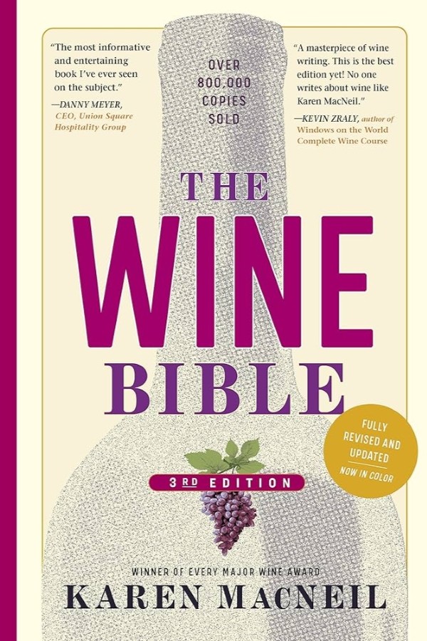 Het boek The Wine Bible', geschreven door Karen MacNeil